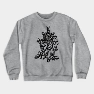 Gladzor Bird with Rose Crewneck Sweatshirt